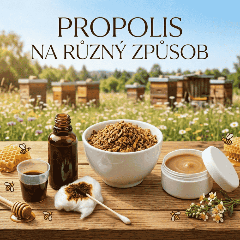 Propolis na různý způsob